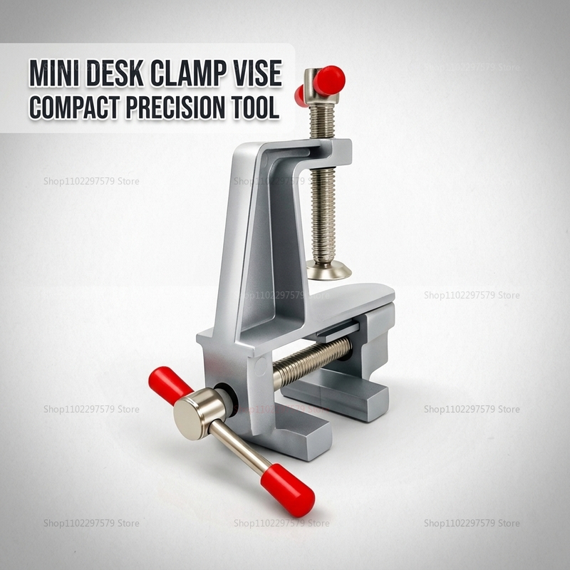 Jewelry Making Table - Penjepit Meja Mini Aluminium untuk Kerajinan
