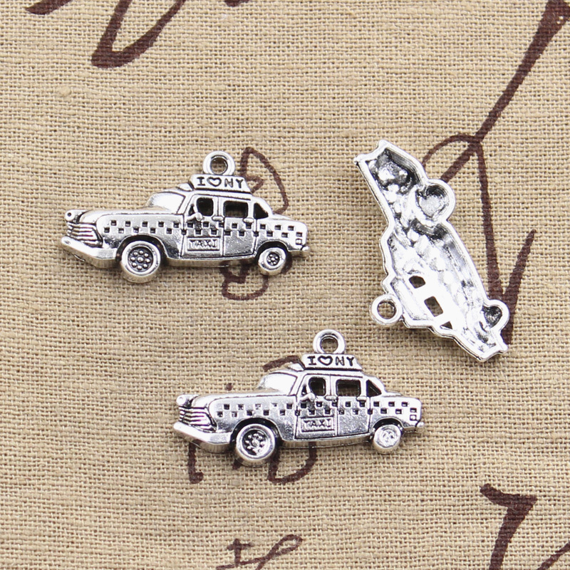 Jewelry Making York - 8 Buah Liontin Mobil Taksi New
