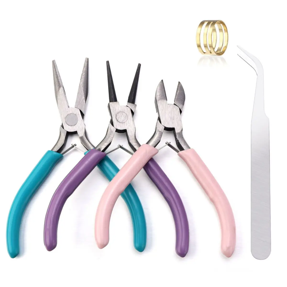 Jewelry Plier Set - ‌ Set Tang Perhiasan Portabel 3-in-1