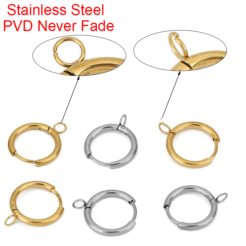 Jewelry Making Findings - 10 Buah PVD Tidak Pernah Pudar