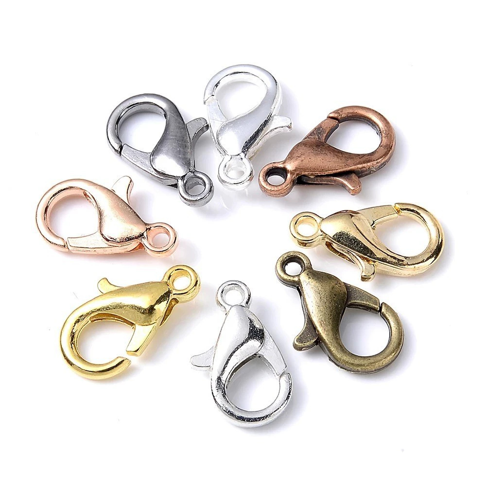 Jewelry Making Pins - 100 Buah 9 12 14Mm Gesper
