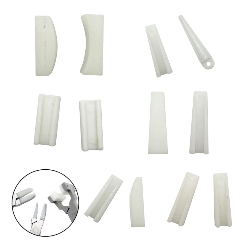 Jewelry Plier Set - Paket 2 aksesori rahang pengganti plastik