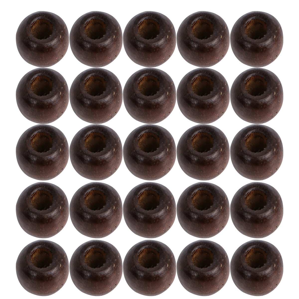 Jewelry Making Ideas With Beads - 500 Buah Manik-manik Kayu Bulat 9X10Mm