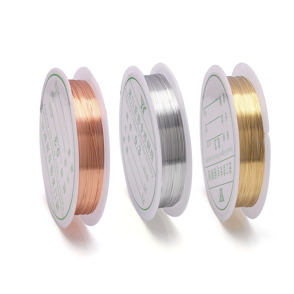 Jewelry Making With Copper Wire - Kawat Perhiasan 0.2-1Mm, Kawat Kerajinan Kawat