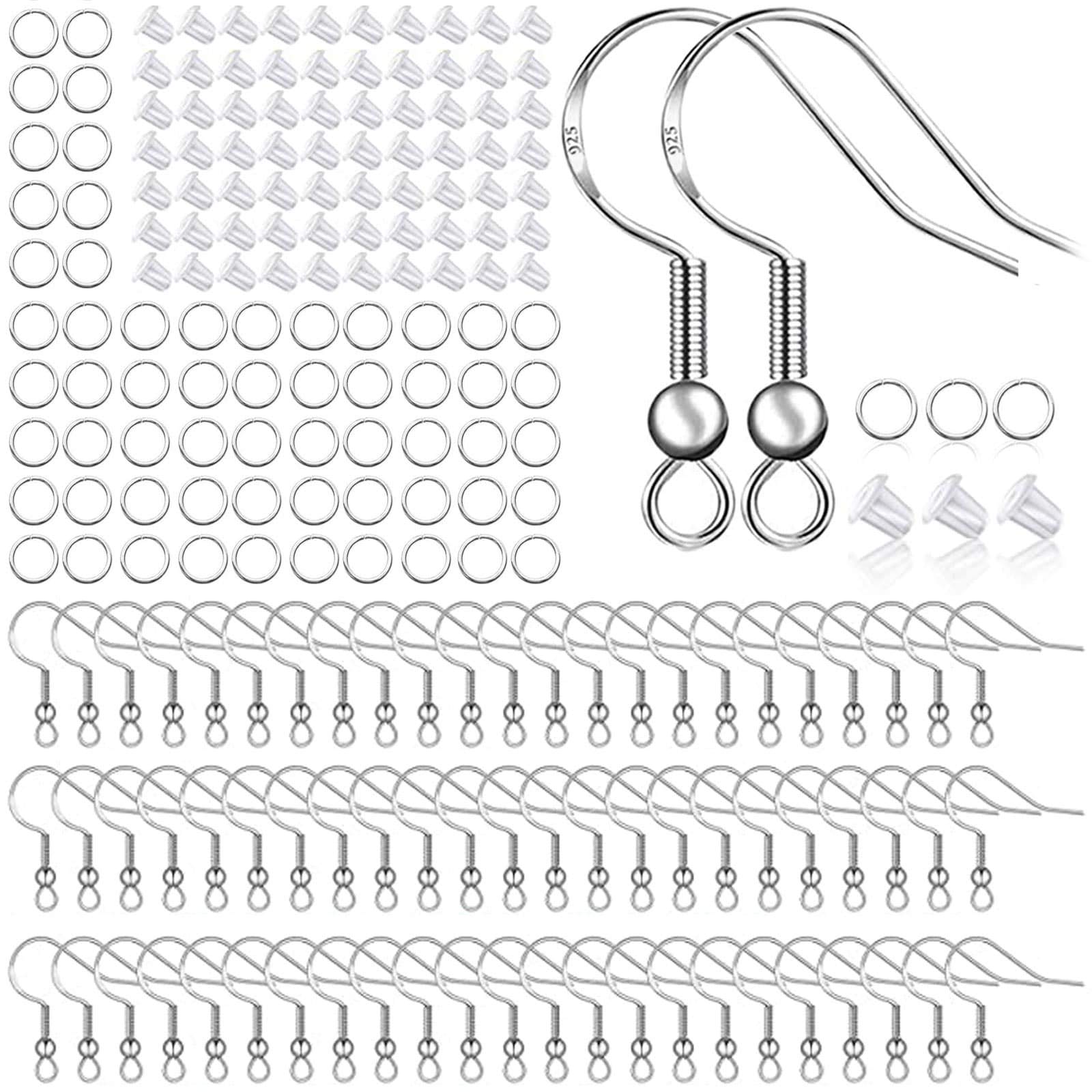 Jewelry Making With Copper Wire - 400pcs Perlengkapan Pembuatan Anting Hipoalergenik, Kawat