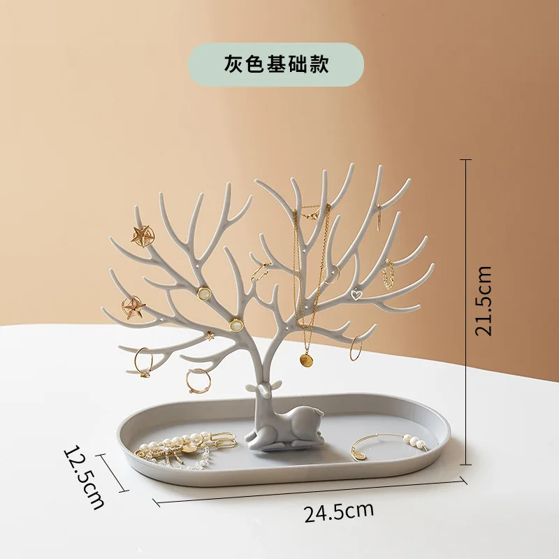 Jewelry Making Table - Antler rak tampilan perhiasan rak pohon