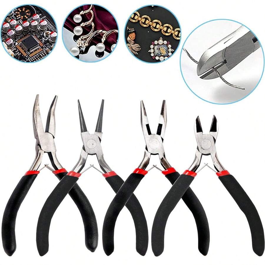 Jewelry Making Pliers - 3/5/6Pack Peralatan Pembuatan Perhiasan - Termasuk
