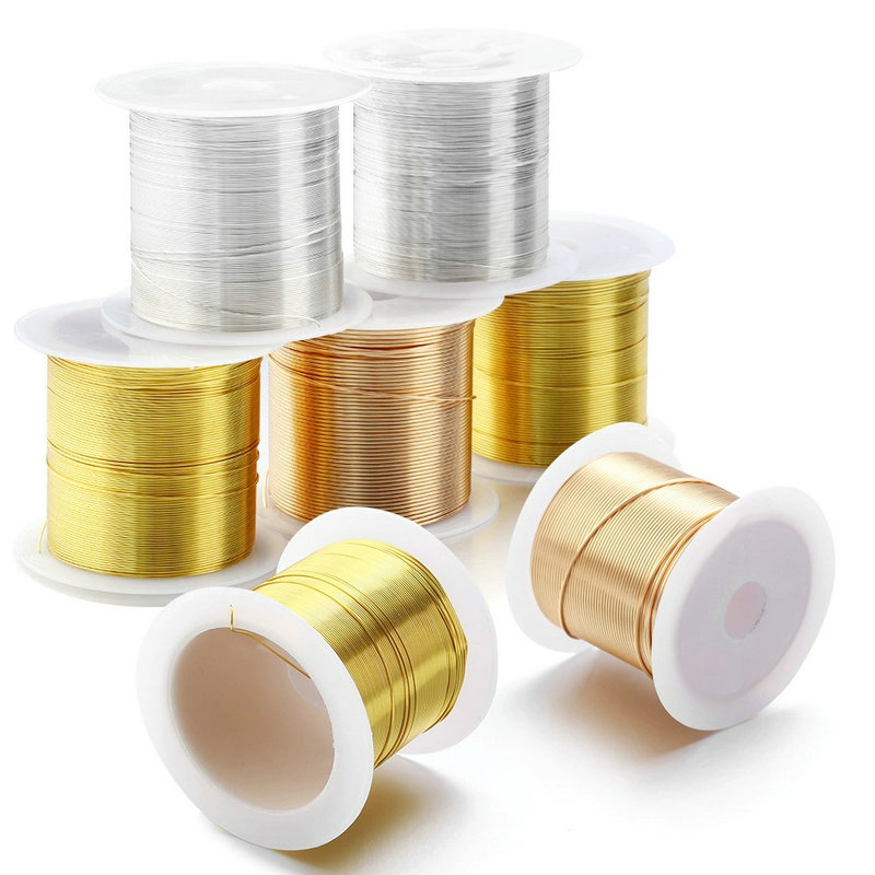 Jewelry Making With Copper Wire - 0.3-1.0Mm Perhiasan Kawat Tembaga Tahan Noda
