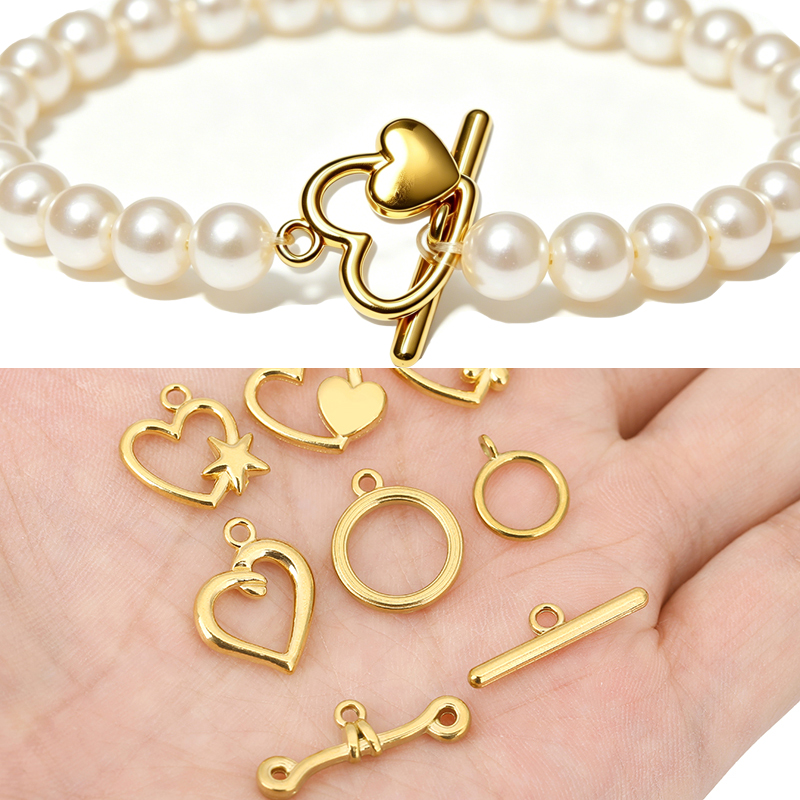 Jewelry Making Pins - 5 Set Kait Pengait Gelang Baja