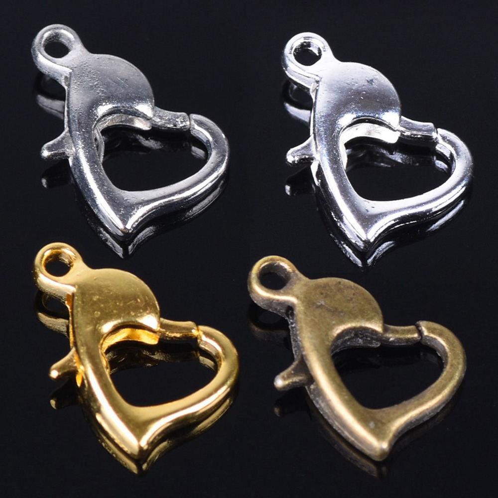 Jewelry Making Silver - 30 Buah 12X8Mm Emas/Perak/Perunggu Warna Logam