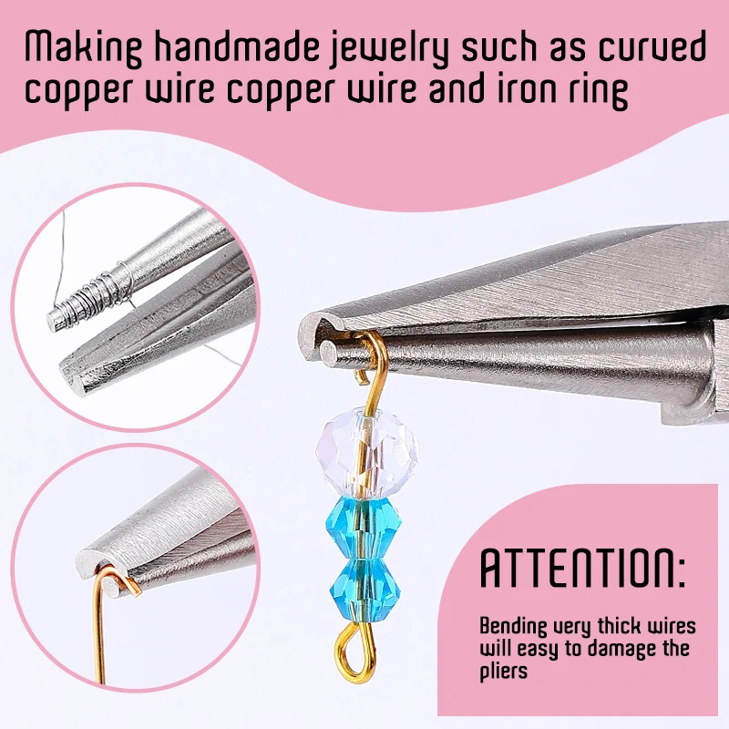 Jewelry Making Pliers - 1 Buah Alat Pembengkok Kawat Merah