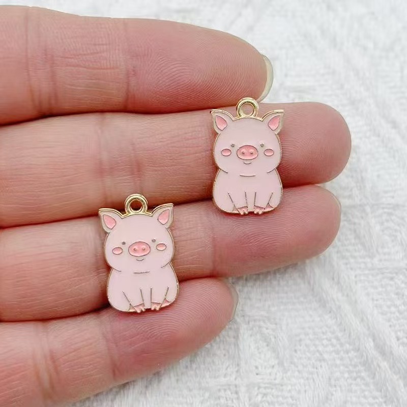10pcs Gantungan Kunci Kartun P - Jewelry Making Pendants ulasan dan harga