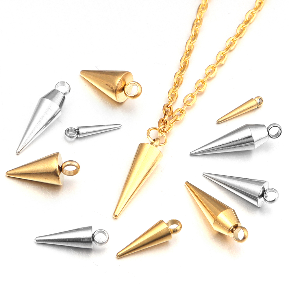 10 Buah Liontin Jimat Kerucut  - Jewelry Making For Adults ulasan dan harga