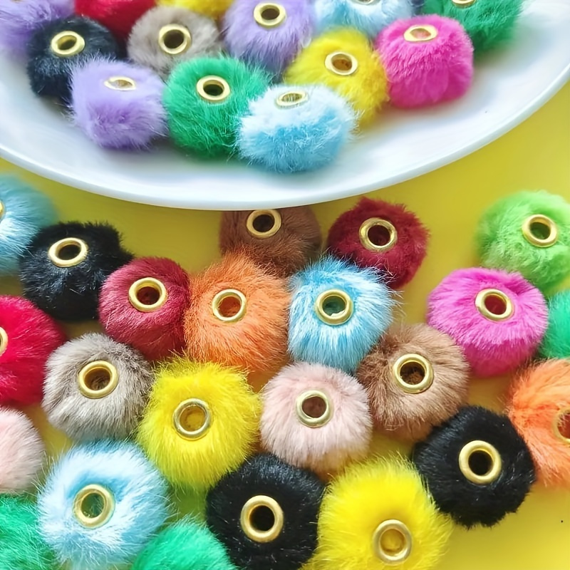 10pcs/20pcs Manik-manik Bulu P - Jewelry Making Ideas With Beads ulasan dan harga