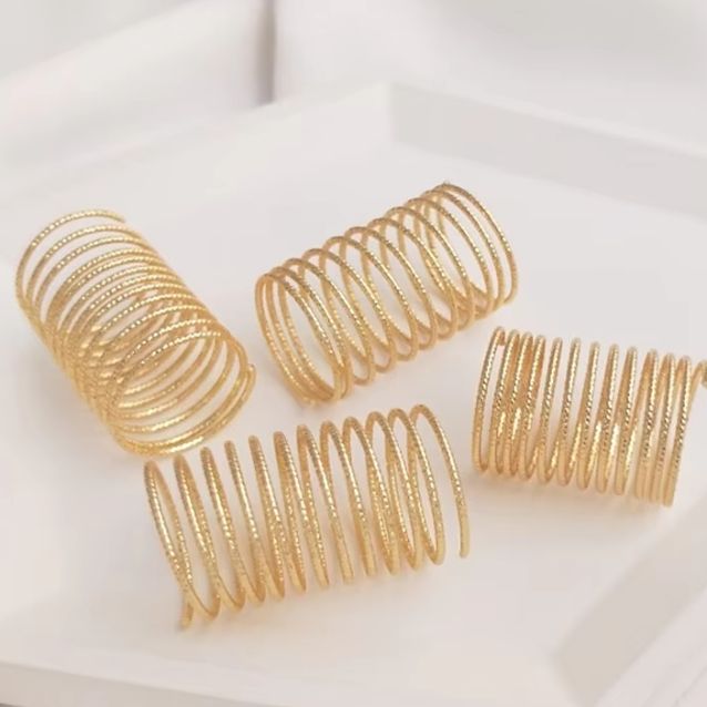 Cincin Kawat Tembaga Berlapis  - Jewelry Making With Copper Wire ulasan dan harga