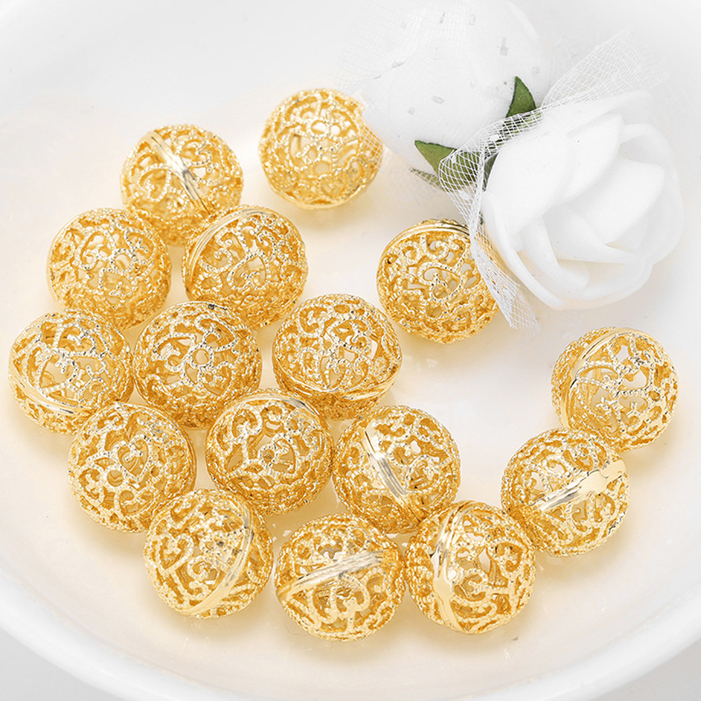 10Pcs Manik-manik Longgar Berl - Jewelry Making Ideas With Beads ulasan dan harga