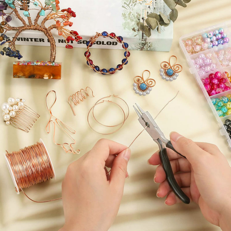 0.3-1.0Mm Perhiasan Manik-mani - Jewelry Making With Copper Wire ulasan dan harga