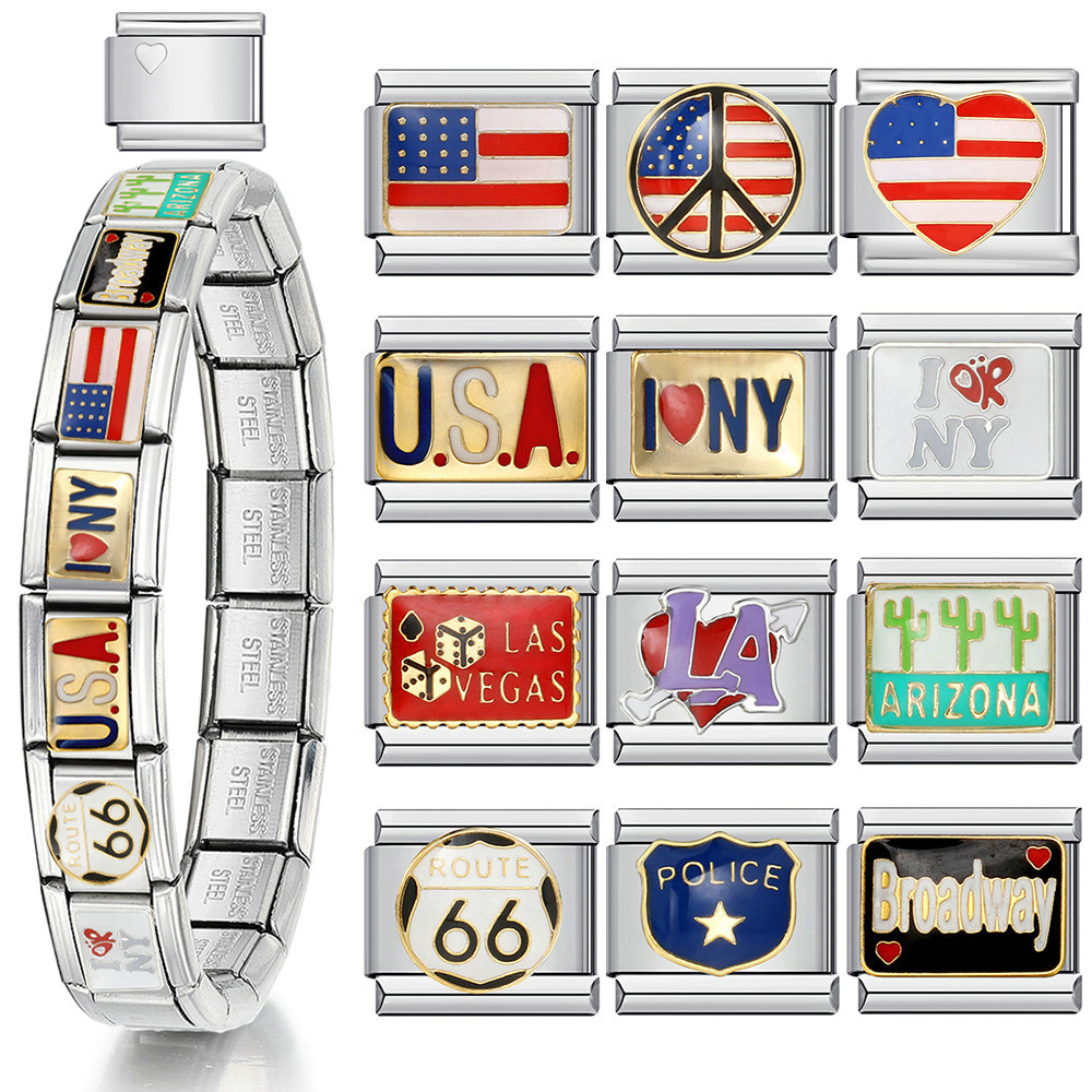 1 buah Y2K gelang pesona Itali - Jewelry Making York ulasan dan harga