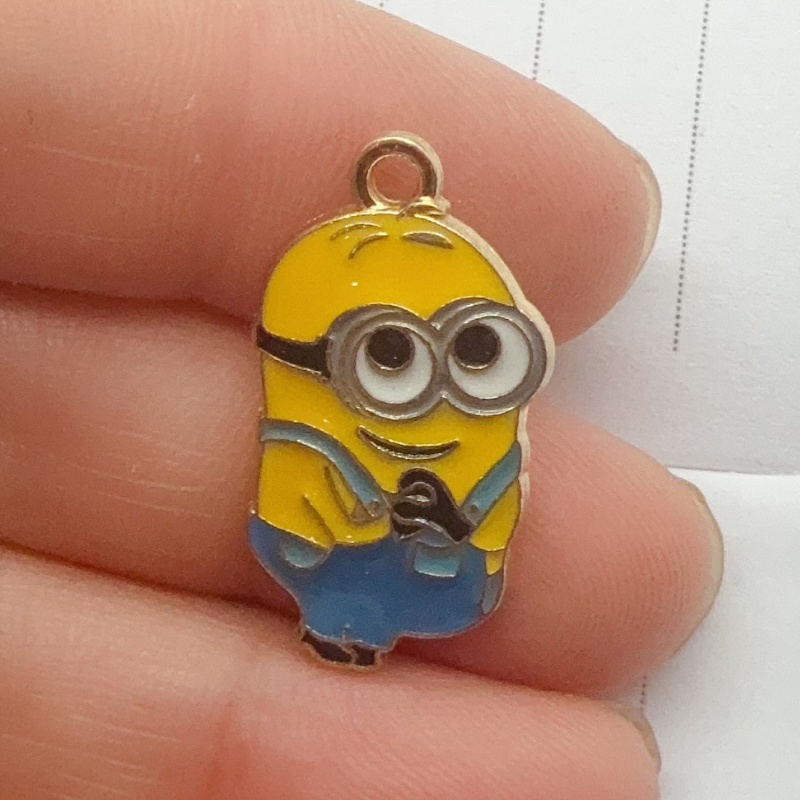 10 buah liontin kartun minyak  - Jewelry Making Pendants ulasan dan harga