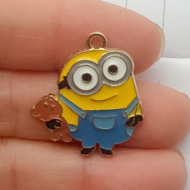 10 buah liontin kartun minyak  - Jewelry Making Pendants ulasan dan harga