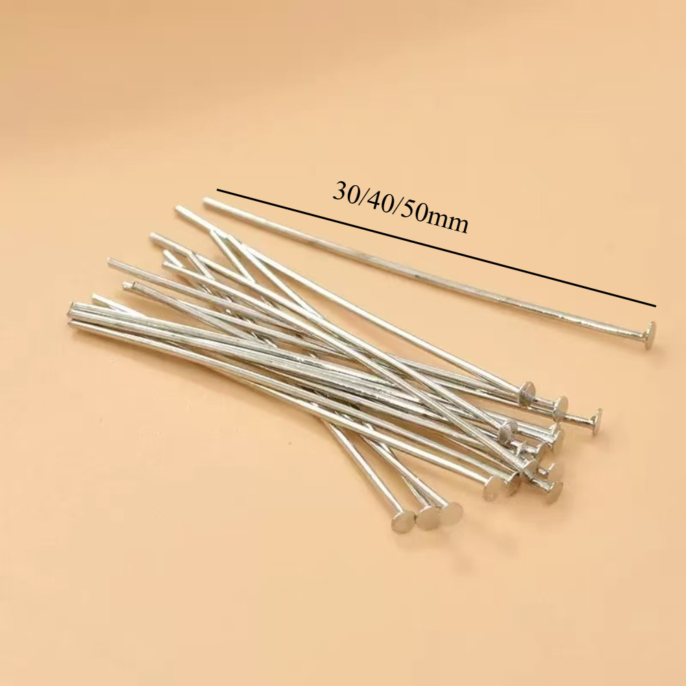 200 Buah Jarum Berkepala Besi  - Jewelry Making Head Pins ulasan dan harga
