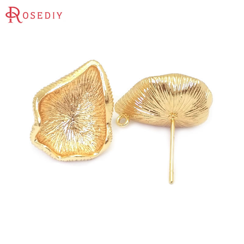 18K warna emas kuningan daun t - Jewelry Making Findings ulasan dan harga