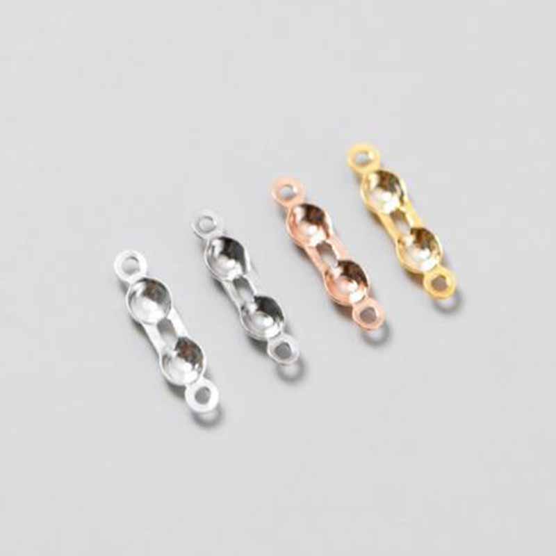 4pcs Manik-manik Penutup Perak - Jewelry Making Silver ulasan dan harga