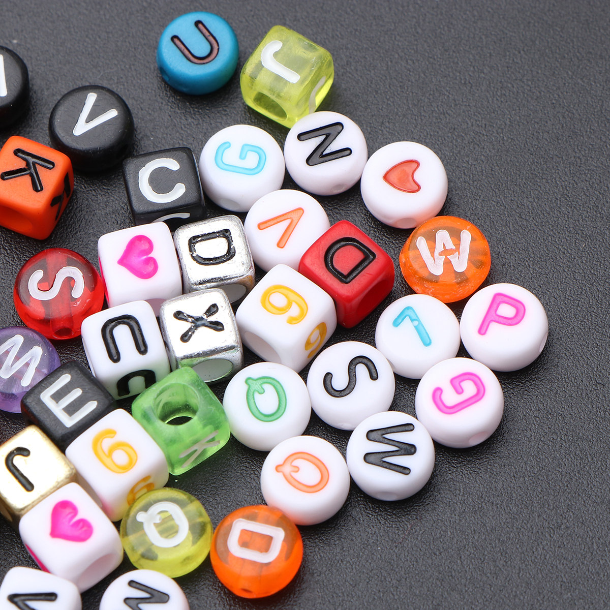1080 Pcs Manik-manik Akrilik B - Jewelry Making Ideas With Beads ulasan dan harga