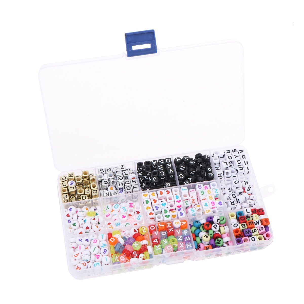 1080 Pcs Manik-manik Akrilik B - Jewelry Making Ideas With Beads ulasan dan harga