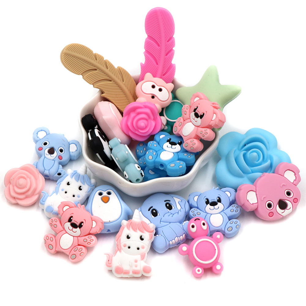 Cute-idea 10Pcs Manik-manik Si - Jewelry Making Ideas With Beads ulasan dan harga
