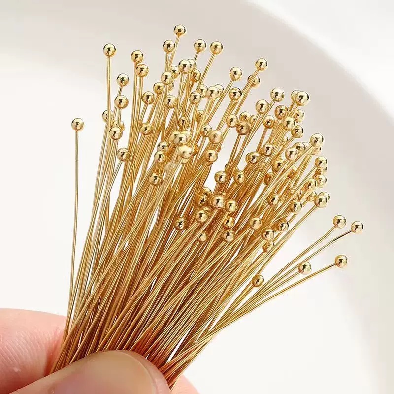 200pcs/lot 16 20 25 30 40 50mm - Jewelry Making Head Pins ulasan dan harga