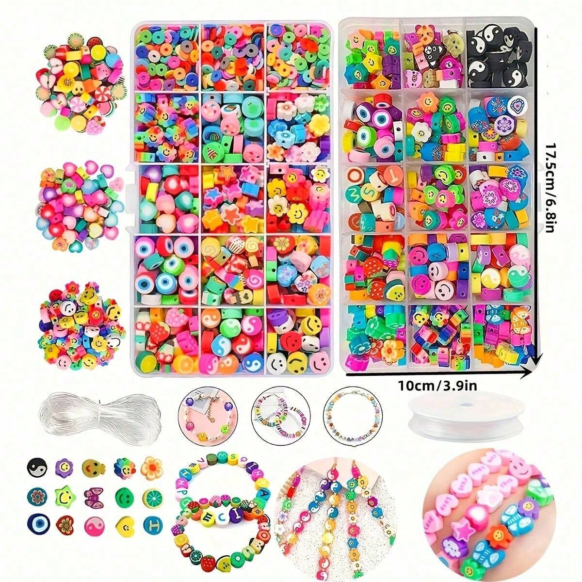 1450/1200/250pcs Set Manik-man - Jewelry Making For Adults ulasan dan harga