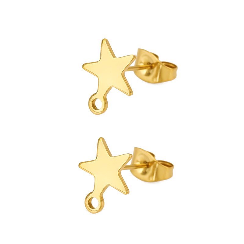 20 pcs Anting-anting Stud Baja - Jewelry Making Pins ulasan dan harga