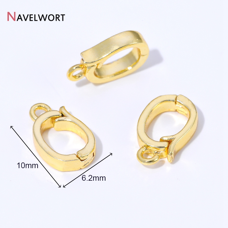 Penutup Kalung Berengsel Logam - Jewelry Making Pins ulasan dan harga