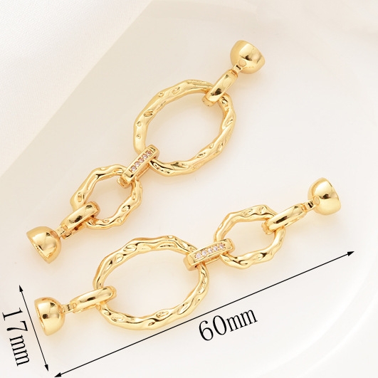 Pengait Zirkon Untuk Aksesoris - Jewelry Making Pins ulasan dan harga