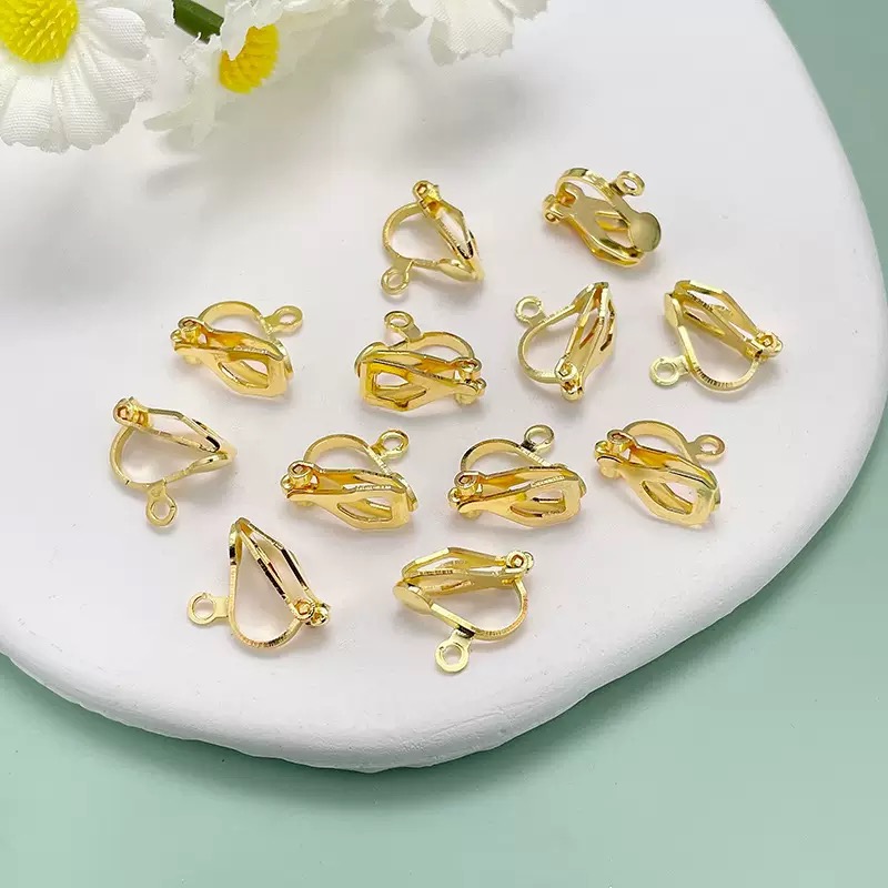 Kait Anting Emas Lapis Perak 9 - Jewelry Making Silver ulasan dan harga