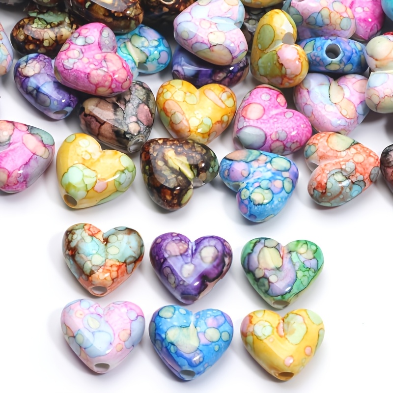 Manik-manik Berbentuk Hati 16M - Jewelry Making Ideas With Beads ulasan dan harga