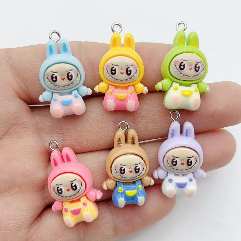 10Pcs Gantungan Resin Rumah St - Jewelry Making Pendants ulasan dan harga