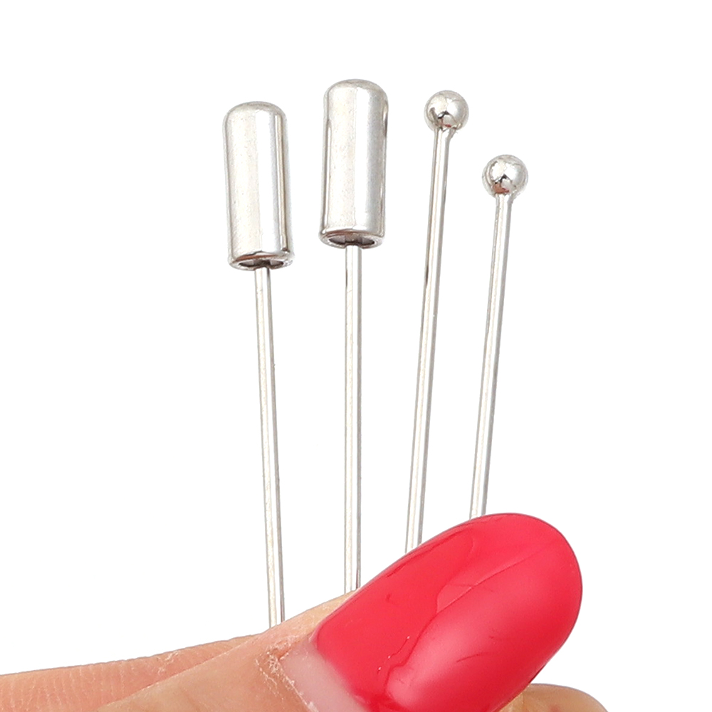 10pcs/lot 60/90cm Bros Peniti  - Jewelry Making Head Pins ulasan dan harga