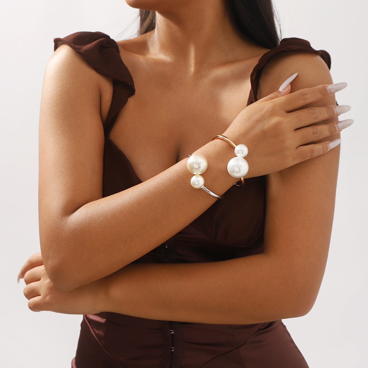 Perhiasan tangan geometris mut - Jewelry Making Magazines ulasan dan harga