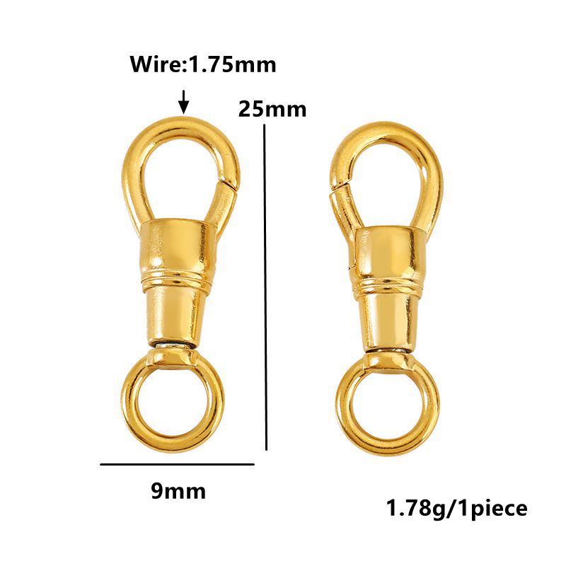 2 Buah Gesper Baja Tahan Karat - Jewelry Making Pins ulasan dan harga