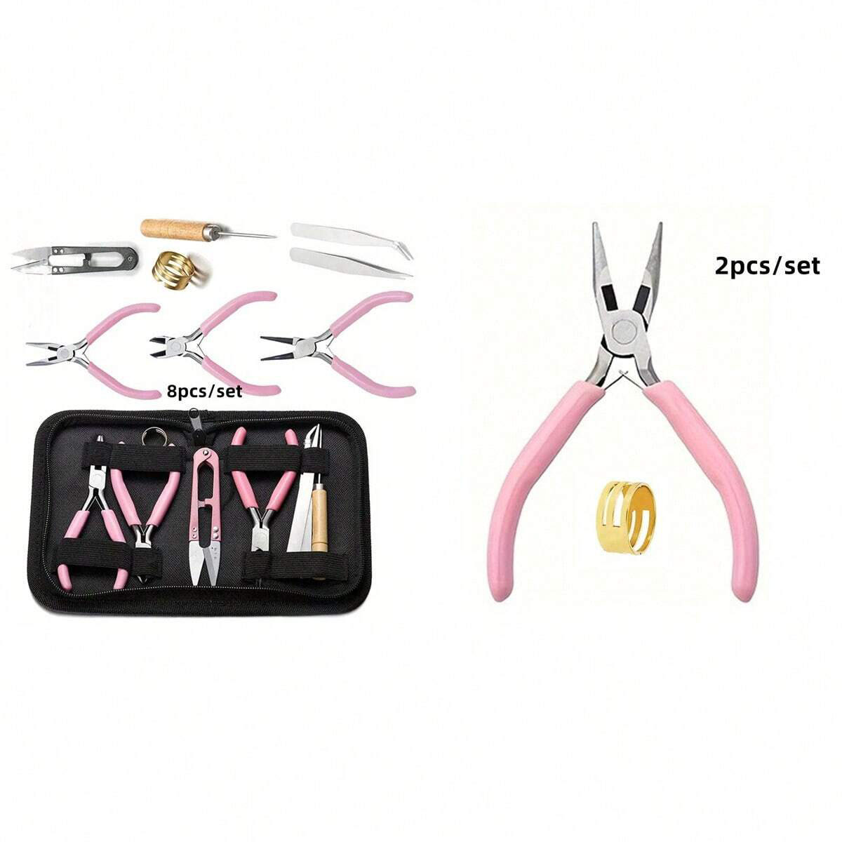 8 buah/set, 2 buah/set Set Ala - Jewelry Making For Seniors ulasan dan harga