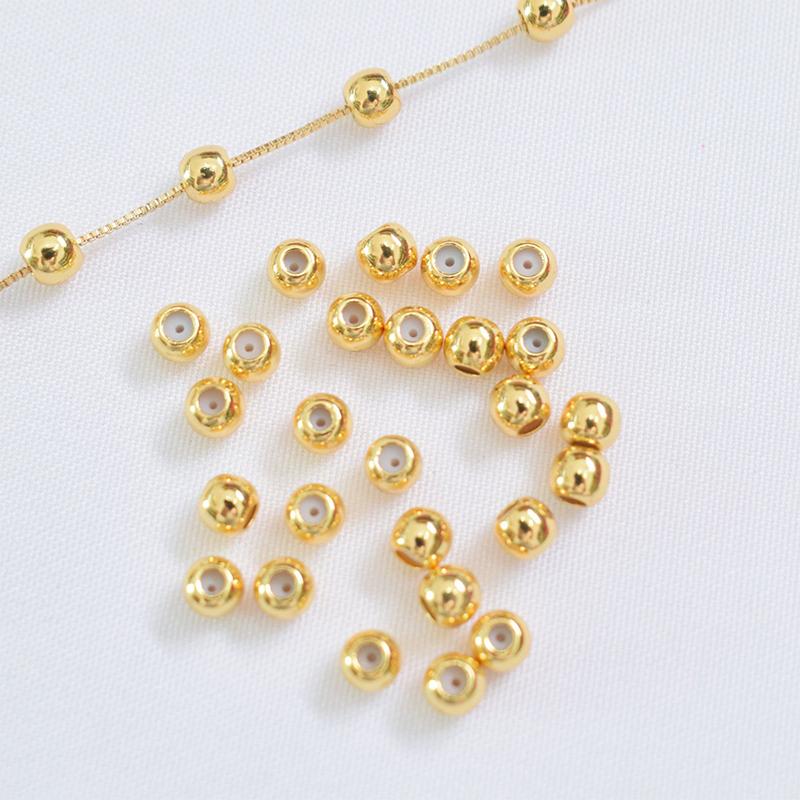 Manik-Manik Spacer Berlapis Em - Jewelry Making Ideas With Beads ulasan dan harga