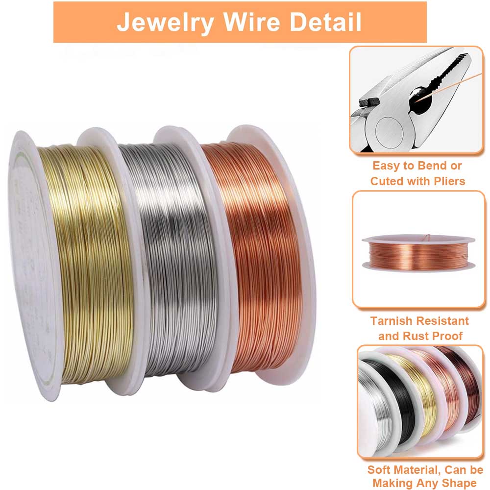 1 Buah Kawat Perhiasan Tembaga - Jewelry Making With Copper Wire ulasan dan harga