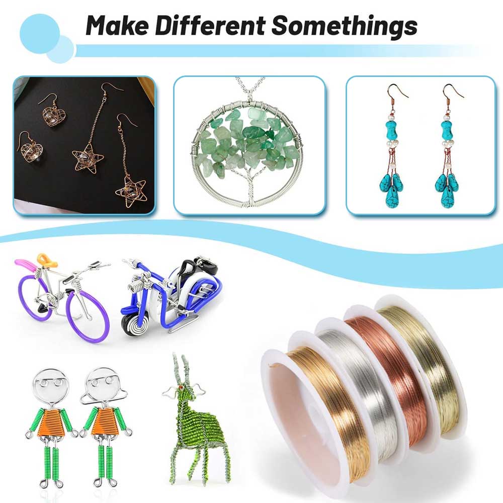 1 Buah Kawat Perhiasan Tembaga - Jewelry Making With Copper Wire ulasan dan harga