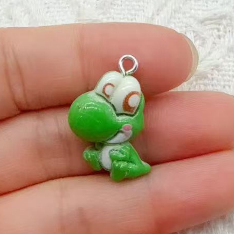 10 buah liontin kartun resin,  - Jewelry Making Pendants ulasan dan harga