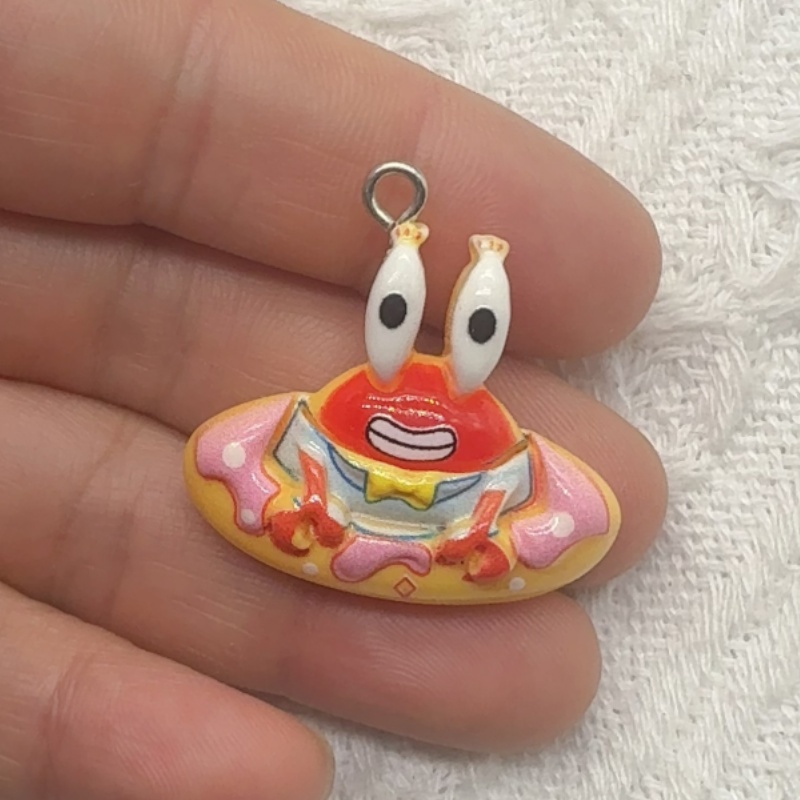 10 buah liontin resin kartun,  - Jewelry Making Pendants ulasan dan harga