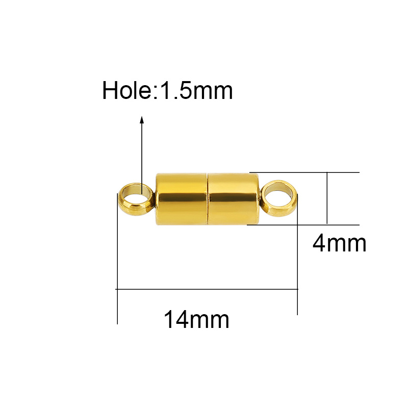 2 Buah Kait Magnetik Kalung Ba - Jewelry Making Findings ulasan dan harga