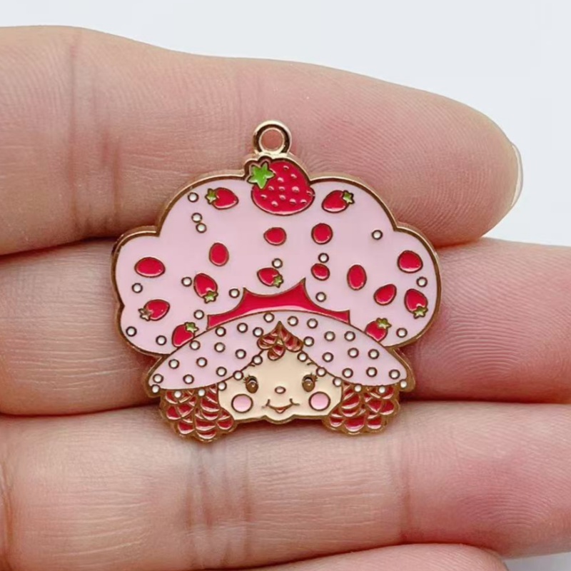 10 Buah Perhiasan Logam Enamel - Jewelry Making Pendants ulasan dan harga
