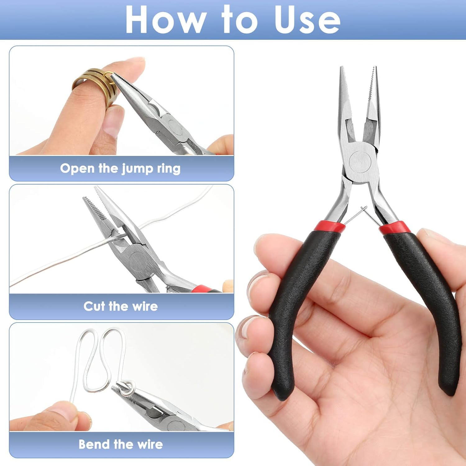 Tang Kombinasi Ujung Lancip Un - Jewelry Making Pliers ulasan dan harga
